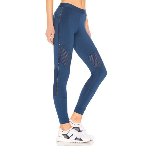 Adidas By Stella McCartney P Ess Mystery Blue  Tights - Picture 3 of 13